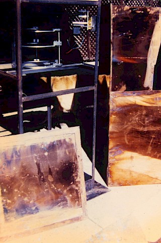 Photo of Photo of the focusing components inside the turret